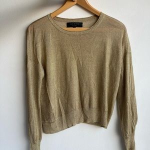 gold rag&bone top 💫
